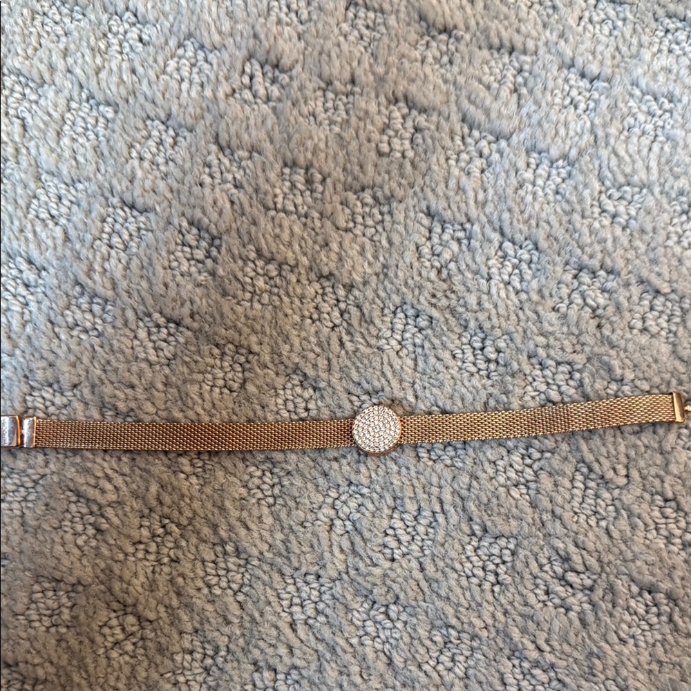 Pandora rose Gold Mesh bracelet